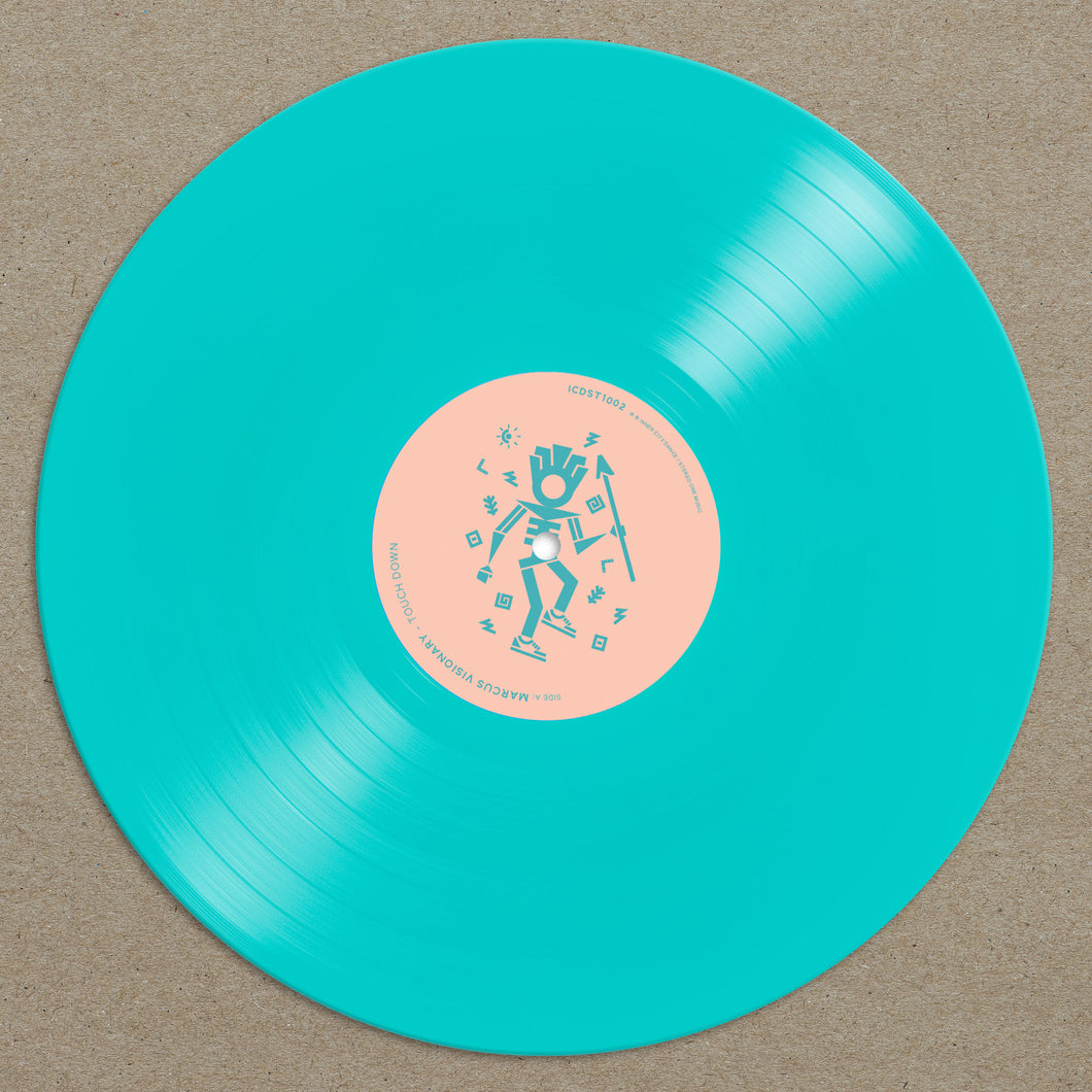 Marcus Visionary (Incl Dodz Remix)    Touch Down  - Inner City Dance Records- 12'' (Turquoise Vinyl) - ICDST1002