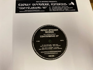 Repeat Offender Records -  Contraband E.P.  - Inferno & Wax/Wiseman/Rave In Peace - ASBO006 - 12" vinyl