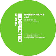 Roberto Surace - Joys (Inc. OFFAIAH / Purple Disco Machine / Todd Terry Remixes) - Defected - DFTD585R -12
