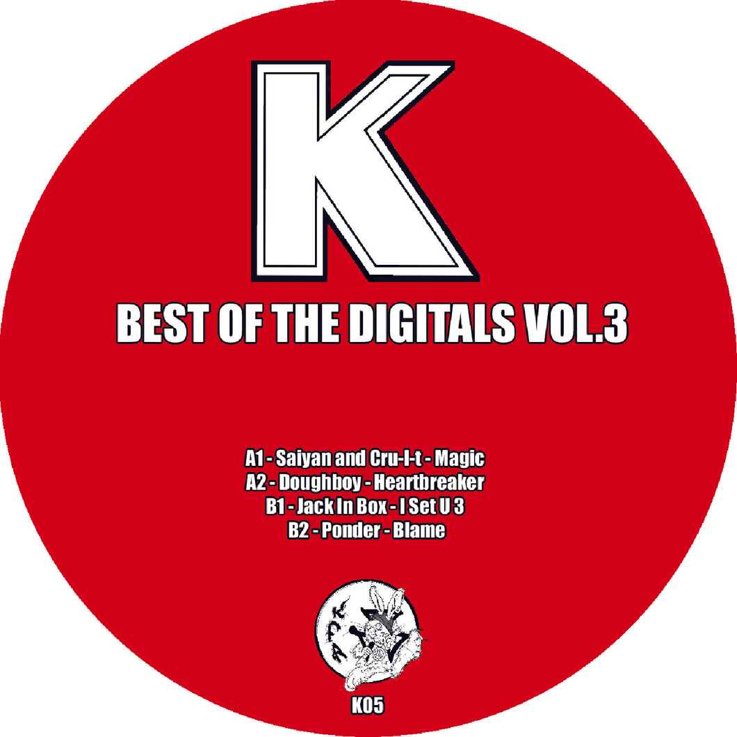 K05 - Various - Best Of Digitals Vol. 3  - K Records/ Kniteforce - 12
