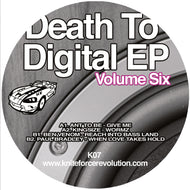 Kniteforce/K Records - Death To Digital EP Vol 6 - Ant To Be/ Kingsize/ Paul Bradley/ Ben Venom K07 - 12