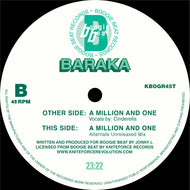 Baraka - A Million And One EP  - Boogie Beat/Kniteforce - KBOGR45T - 12