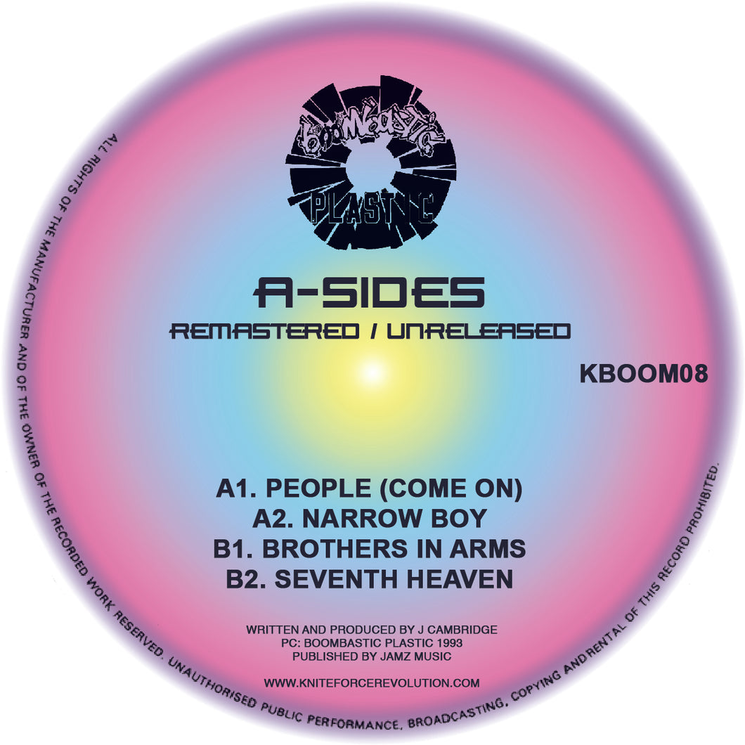 Boombastic Plastic - KBOOM08 - A Sides - People (Come On) - Unreleased 2 EP -12