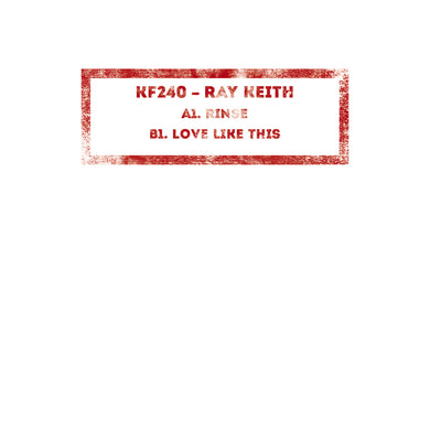 Ray Keith - Rinse EP -  Kniteforce - 12