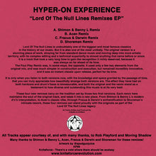 Load image into Gallery viewer, Kniteforce - Hyper-On Experience - Lord Of The Null Lines Remixes EP - Simon/Benny L/Acen - Double Pack - 2x10&quot; Vinyl - KF099