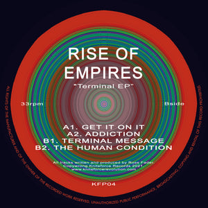 Rise Of Empires - Terminal EP - Kniteforce Prime - 4 Track 12 " Vinyl - KFP04
