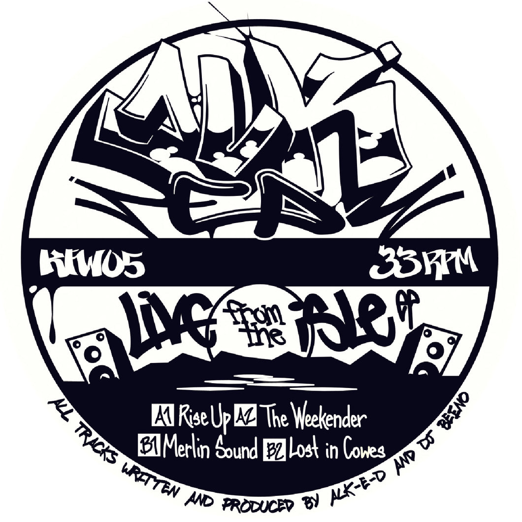 Alk-e-d - Live From The Isle EP- Kniteforce White- KFW05 - 12