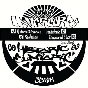KFW07 - InnerCore - Historic & Euphoric EP - Kniteforce White- KFW07 - 12" vinyl