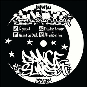Sunny & Deck Hussy - Dance Into the Sunset EP - Kniteforce White- KFW010 - 12" vinyl