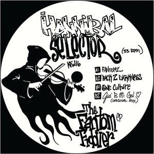 Kniteforce White - Hannibal Selector - The Fantom Fiddler EP - KFW16 - 12" vinyl