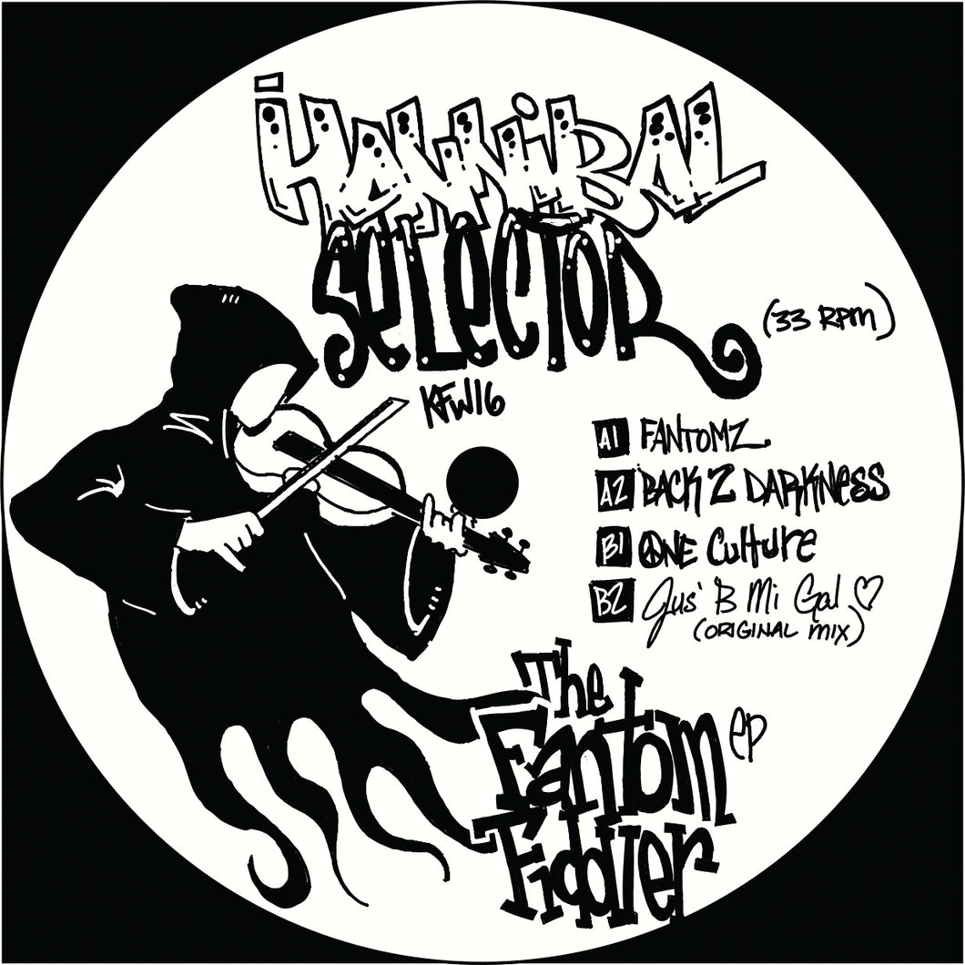 Kniteforce White - Hannibal Selector - The Fantom Fiddler EP - KFW16 - 12