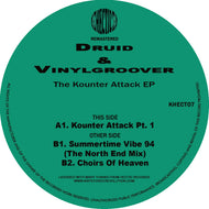 Druid & Vinylgroover - The Counter Attack EP - Hectic Records - KHECT07 - 12 