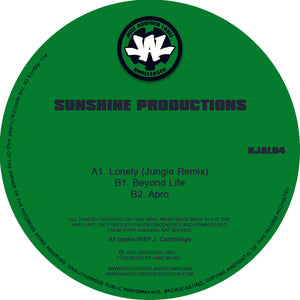 Sunshine Productions - Beyond Life  - 12" Vinyl - Just Another Label - KJAL04