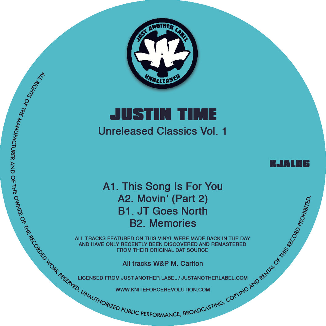 Justin Time - Unreleased Classics Volume 1  - 12