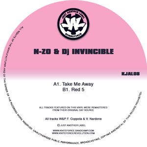 N-Zo & Invincible - Take Me Away EP - 12" Vinyl - Just Another Label - KJAL08
