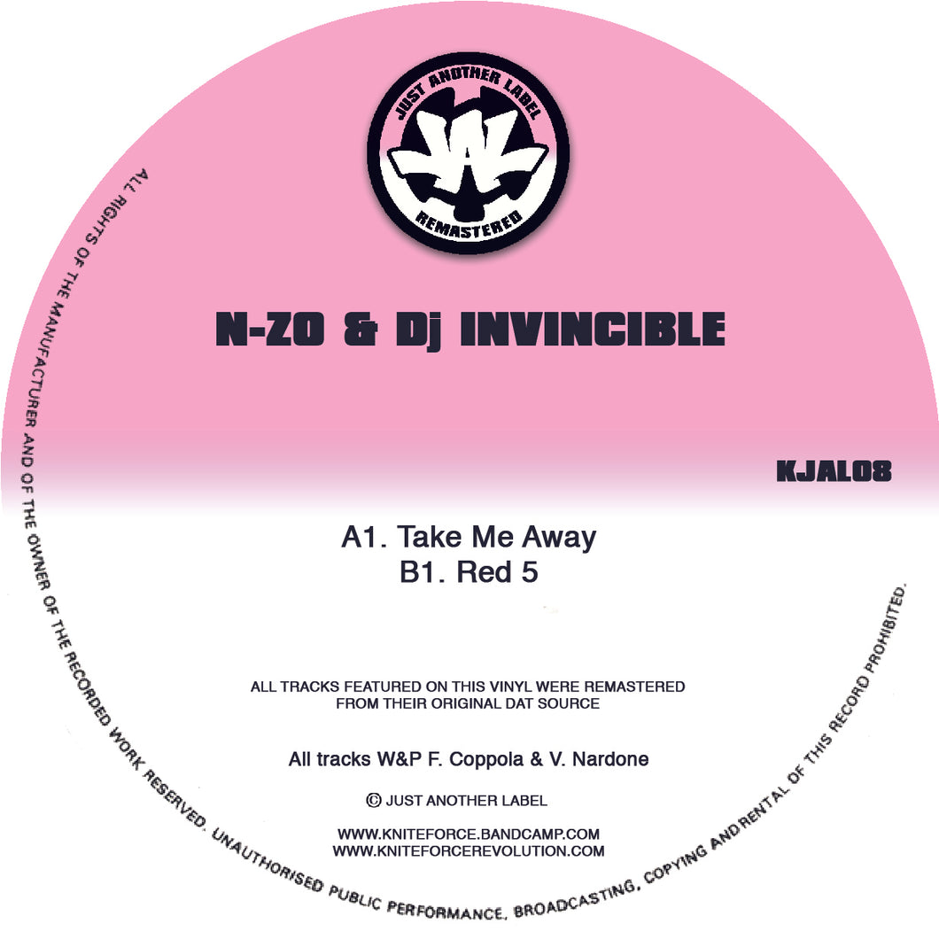 N-Zo & Invincible - Take Me Away EP - 12