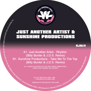 Just Another Artists & Sunshine Productions ‘Billy Bunter & J.D.S. Remix’ EP  - 10" Vinyl - Just Another Label - KJAL11