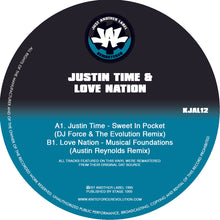 Load image into Gallery viewer, Justin Time &amp; Love Nation ‘Sweet In Pocket Remix’ EP  - 10&quot; Vinyl - Just Another Label - KJAL12