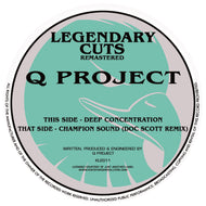 Q Project - Deep Concentration EP - Legend Records - 12