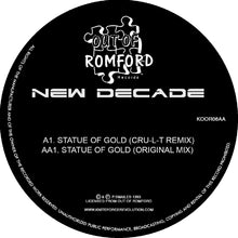 Load image into Gallery viewer, New Decade - Statue of Gold EP  - Out Of Romford - KOOR06 - 12&quot; Vinyl