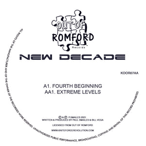 New Decade - Fourth Beginnings EP - Out Of Romford - KOOR07