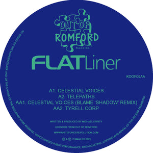 Flatliner  - Celestial Voice EP - Out Of Romford - KOOR09 - 12" Vinyl
