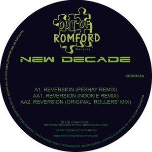 KOOR10 - New Decade - Reversion - Out Of Romford - KOOR10 - 12" Vinyl