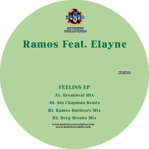Ramos Feat. Elayne - Feelins EP - RSR RECORDS - KRSR03 - 12" Vinyl