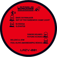 Load image into Gallery viewer, Various Artists - Out Of The Darkness - 12&quot; Vinyl - LAZV001 - Lazarus Recordings