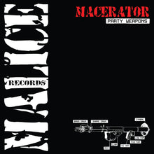 Load image into Gallery viewer, Malice Records - Macertaor - Party Weapons EP  - 12&quot;  Vinyl - MALICE10 - warning - GABBER..