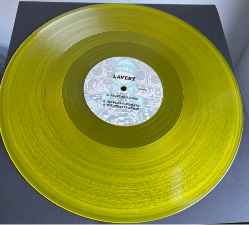 Lavery - Beckton Stinks - Marcus Visonary's 4 The Pirates Mix  - Meditator Records – MEDITATOR033  - 12