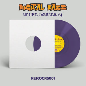 Old Skool Records - Digital Base - My Life Sampler V.1 - 5 track 12 purple VINYL" - OCSR001 - Spanish Import