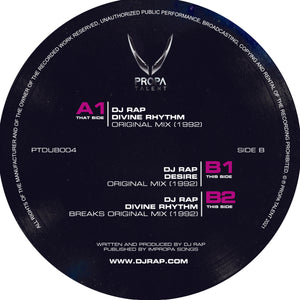 DJ Rap - Divine Rhythm - Propa Dubs - PTDUB04 - 12" Vinyl