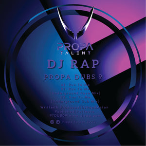 DJ Rap - Run To Me - Propa Dubs - PTDUB09 - 12" Vinyl