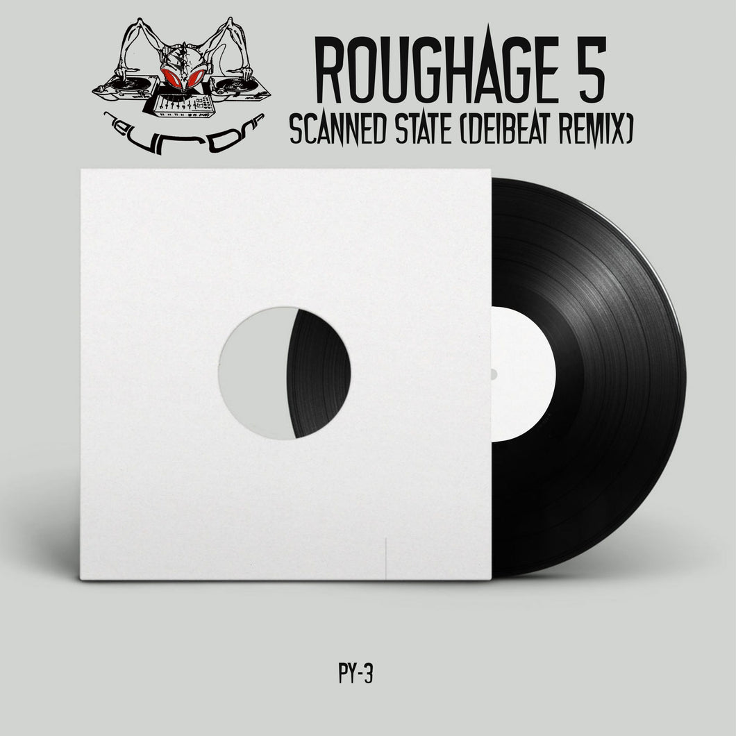 Neurona Records  - ROUGHAGE 5 ‎– SCANNED STATE (DEIBEAT REMIX)  - PY-3 - Spanish Import/Breaks