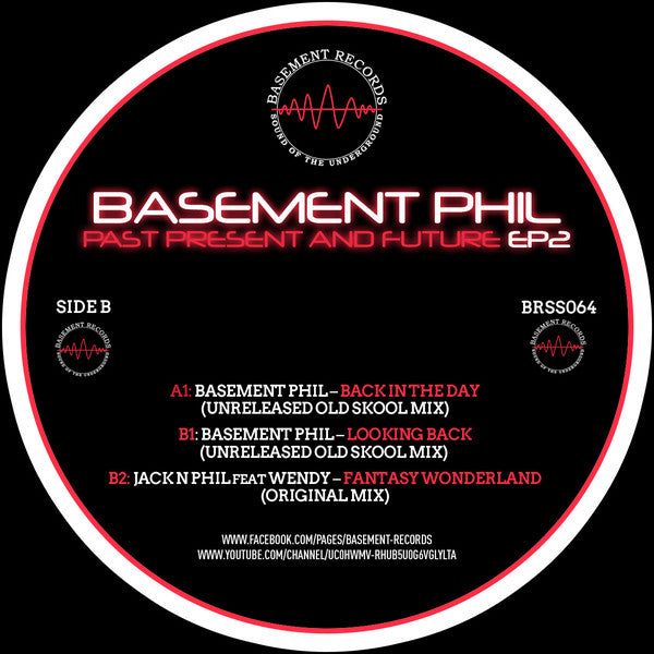 Basement Phil ‎– Past Present And Future EP2 - Basement Records ‎– BRSS064