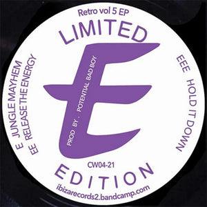 Potential Badboy - Limited E Edition - Retro Vol. 5 - Jungle Mayhem - Ibiza Records - CW04-21 - 12" vinyl