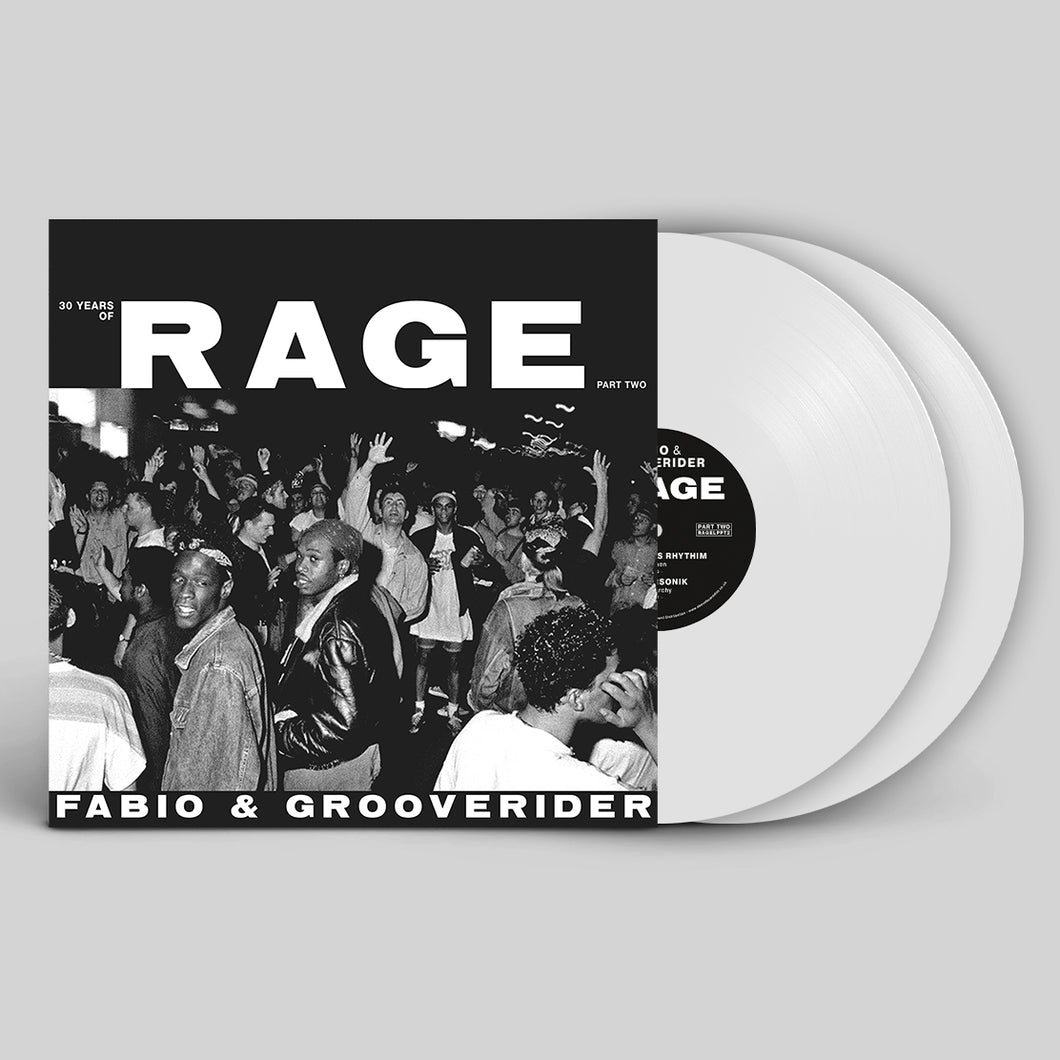 Fabio & Grooverider 30 Years of Rage Part 2 - Ltd White Vinyl - 2 x12