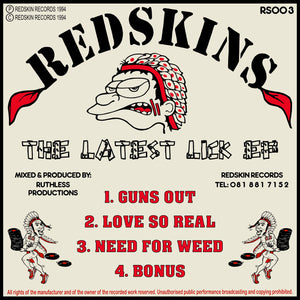 Ruthless Productions - The Latest Lick EP-  Redskin Records / Kemet - RS003 - 12" Vinyl