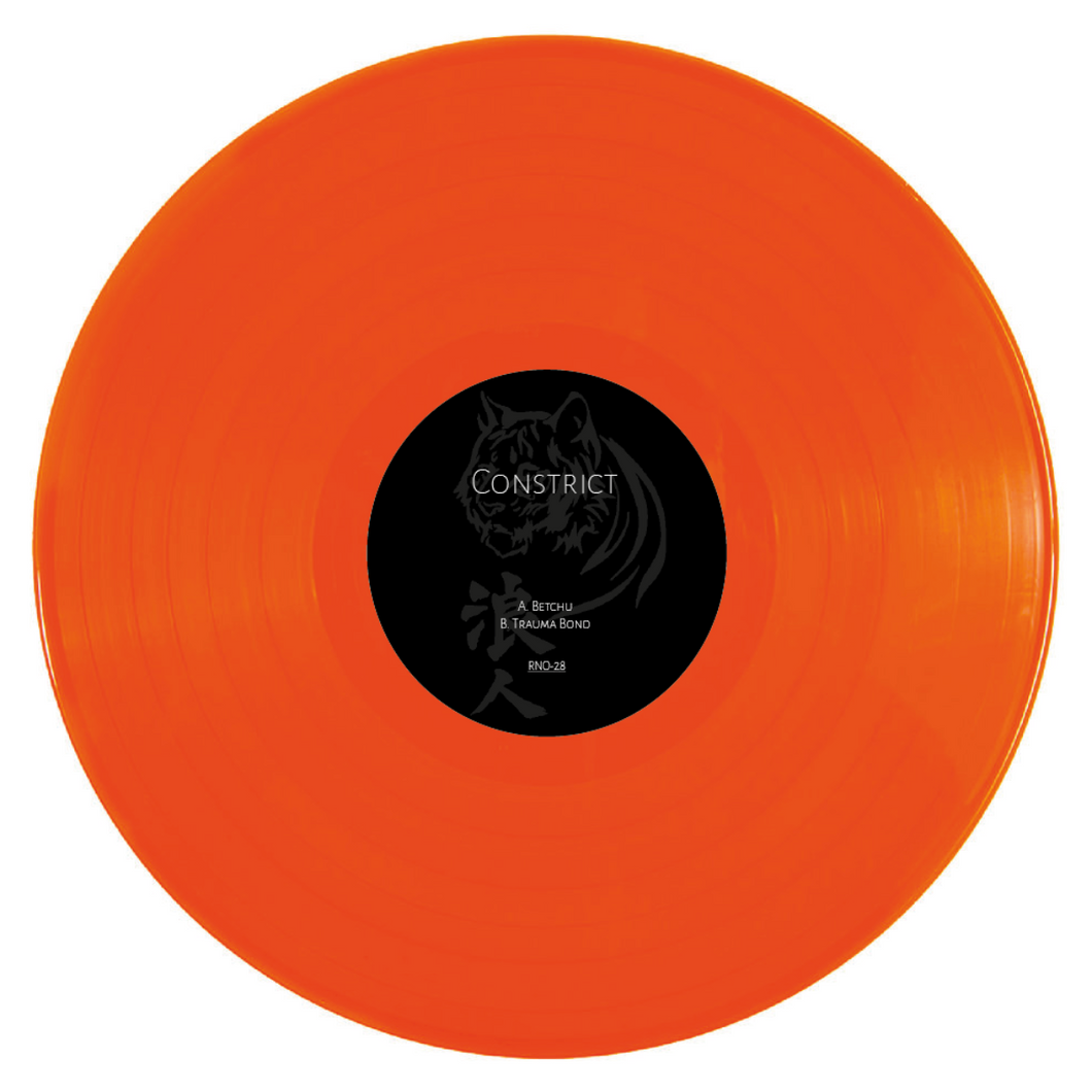 CONSTRICT - Ronin Ordinance - translucent orange vinyl 12