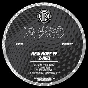 Rave Radio Records -NEW HOPE EP - Z-NEO - RRRDJ007 - 12" vinyl
