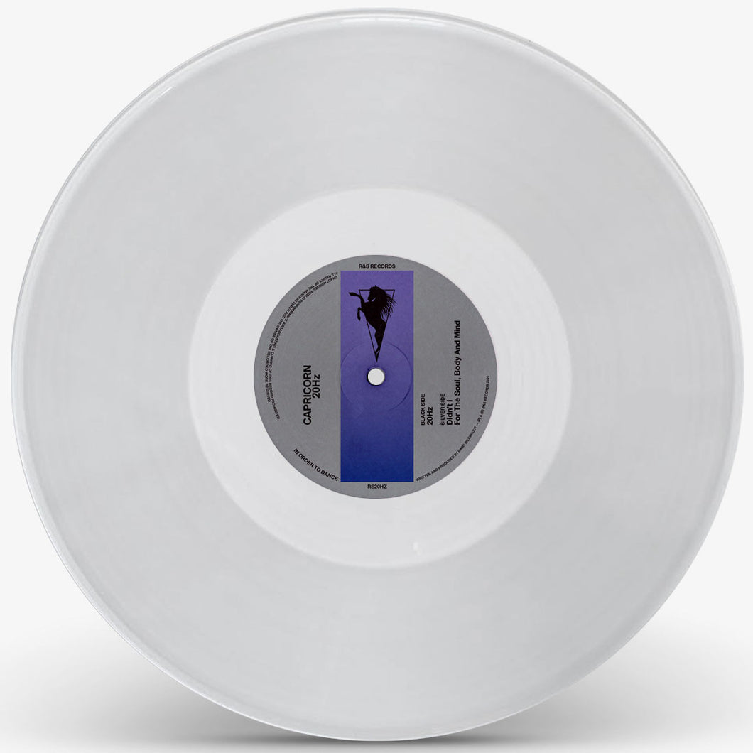 Capricorn - 20Hz (Transparent Clear Vinyl)  - R&S Records - 12