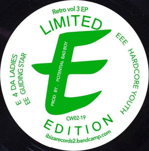 Potential Badboy  - Limited E Edition - Retro Vol 3 EP - Let's Go  - Ibiza Records - CW02-19 - 12" vinyl