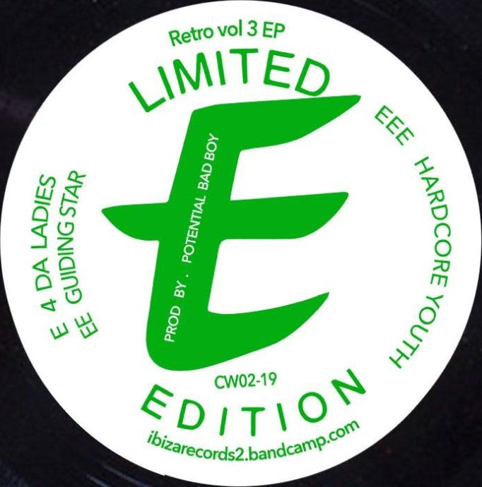 Potential Badboy  - Limited E Edition - Retro Vol 3 EP - Let's Go  - Ibiza Records - CW02-19 - 12
