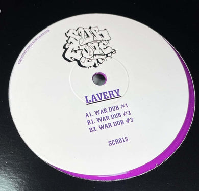 LAVERY - Lavery - War Dubz - Sub Code Records - Purple 12'' Vinyl - SCR 018