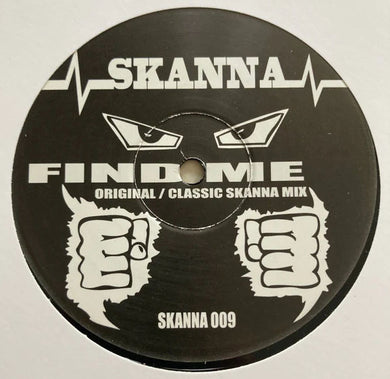 Skanna - Find Me - Repress  - SkANNA009 - 12