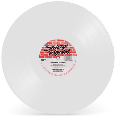 Barbara Tucker - Beautiful People (White Vinyl Repress) - Strictly Rhythm SRB015 WHITE -12