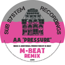 Load image into Gallery viewer, Fugitive – Pressure/M-Beat Remix – SSR008 - Sub System Recordings 10&quot; fluorescent pink Vinyl