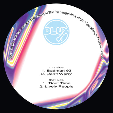 DJ Dlux- Spandangle Selection - Volume 20  - Badman '93 - SSV20 - 12