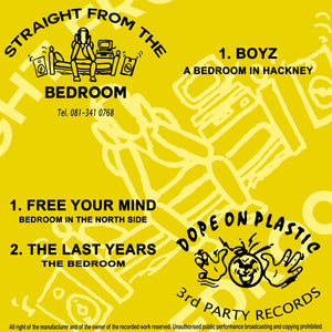 Straight From The Bedroom Vol. 2 - Boyz /Free Your Mind - STFB002 -12" Vinyl